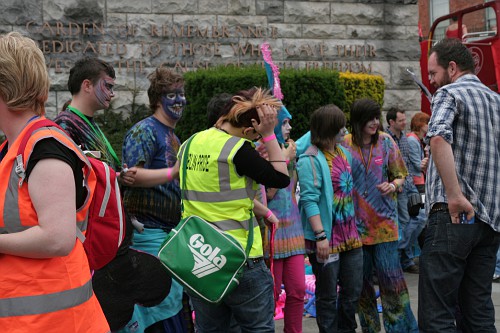 Photo (c) EBS. Pride Parade, Dublin, 2011