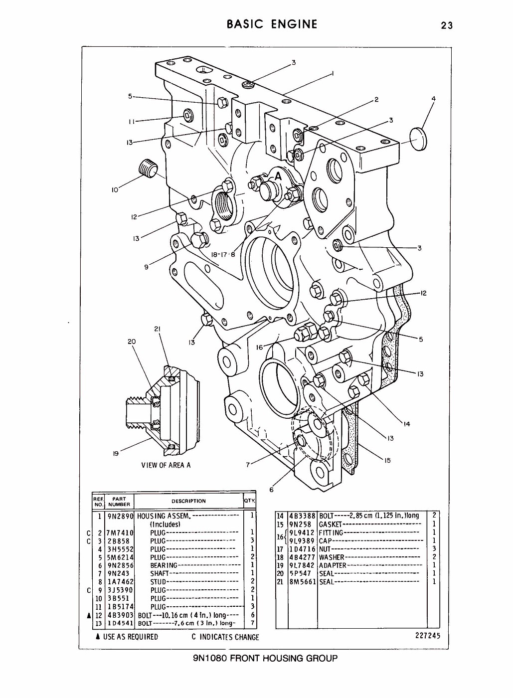 Photo: 3208 Parts Manual Pagina 063 | CAT 3208 dieselengine parts
