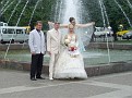 Brautpaar am Moskovskaya-Platz