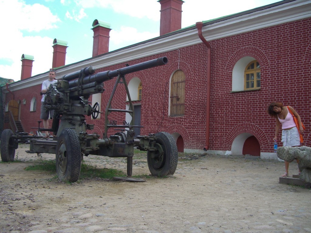 Kanone in der Festung Peter&Paul
